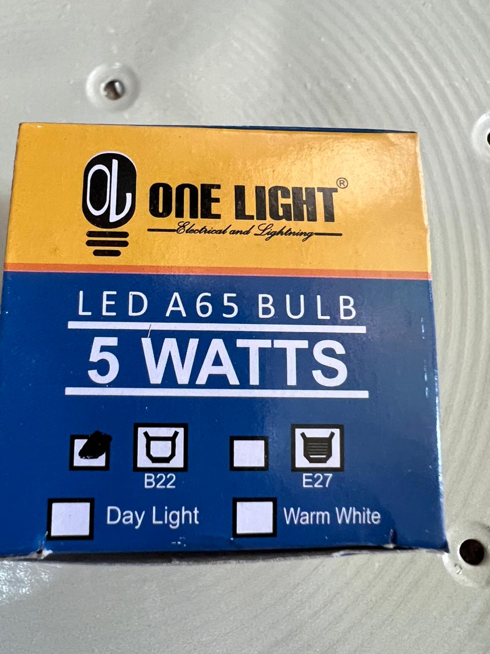 one light led 5 watt blub